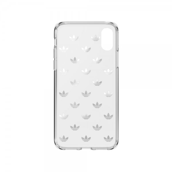 Adidas iPhone X/Xs -kuori OR Snap Case Entry SS19 läpinäkyvä ruusukulta