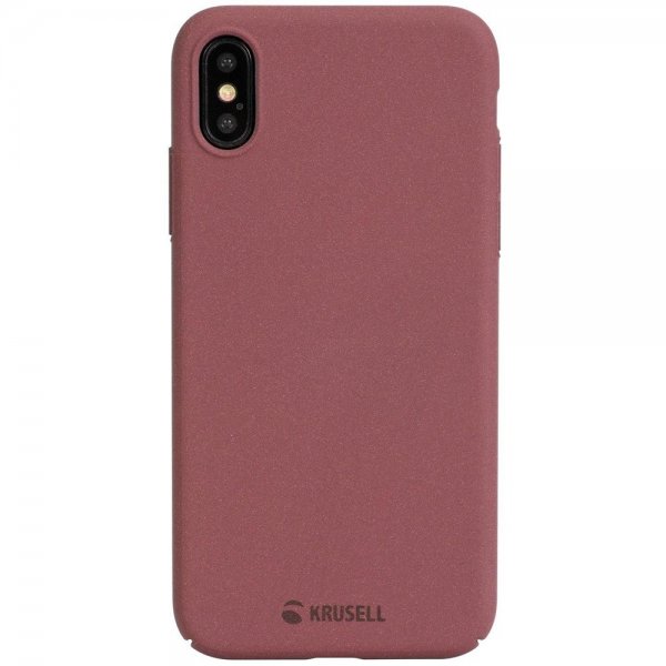 Krusell iPhone X/Xs -kuoret Sandby Cover Rust