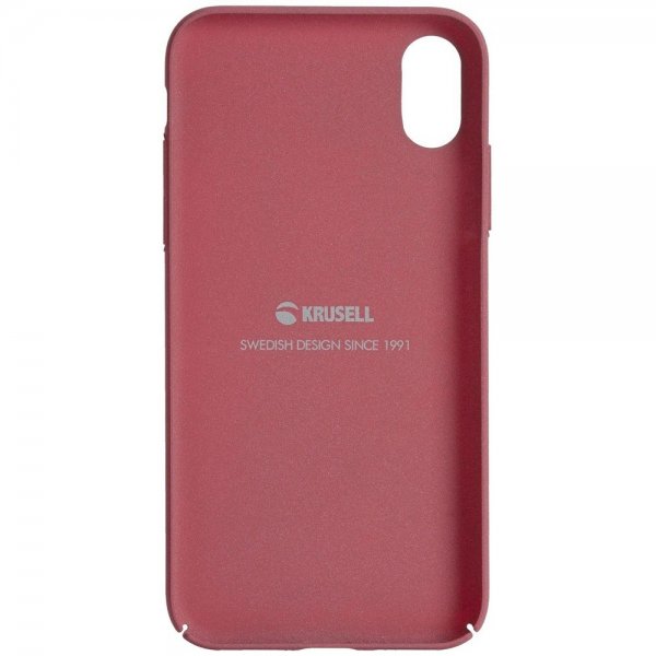 Krusell iPhone X/Xs -kuoret Sandby Cover Rust