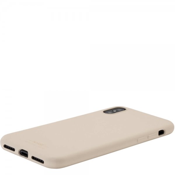 holdit iPhone X/Xs Silikonikuori Beige