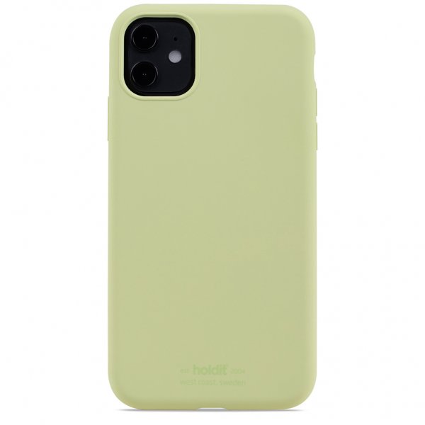 holdit iPhone 11 Silikonisuojakuori Kiwi