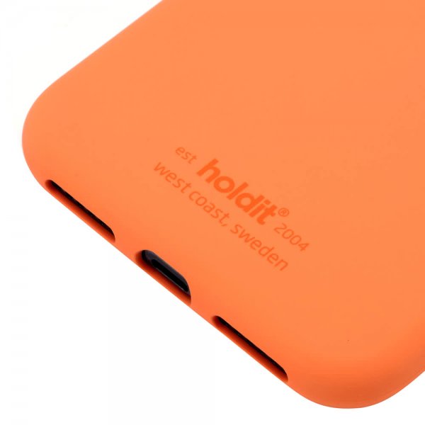 holdit iPhone X/Xs Silikonikuori Oranssi