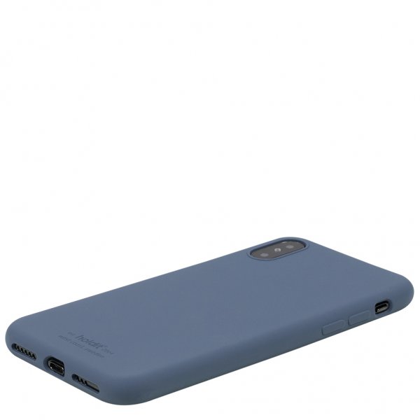 holdit iPhone X/Xs Silikonikuori Pacific Blue