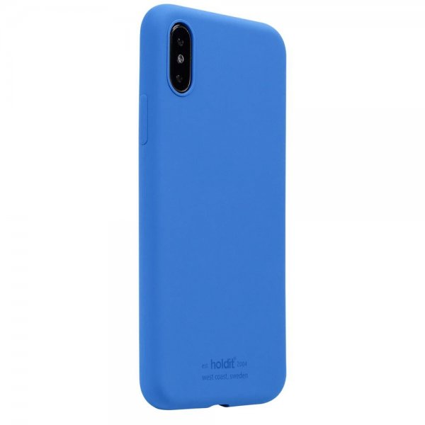 holdit iPhone X/Xs Silikonikuori Sky Blue