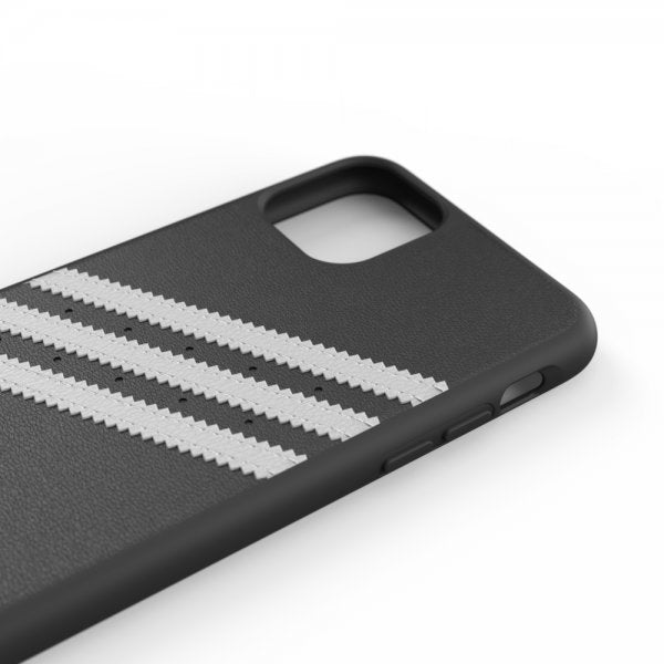 Adidas iPhone 11 Pro Max -kuori OR Moulded Case PU FW19 Musta Valkoinen