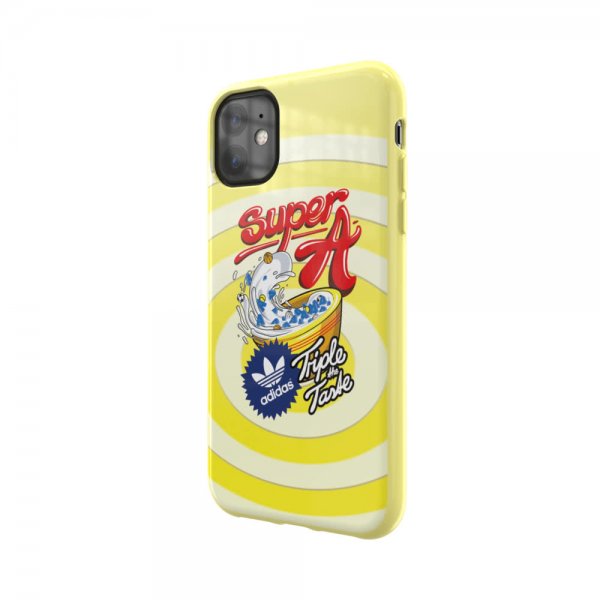 Adidas iPhone 11 -suojakuori OR Moulded Case Bodega FW19 Shock Yellow