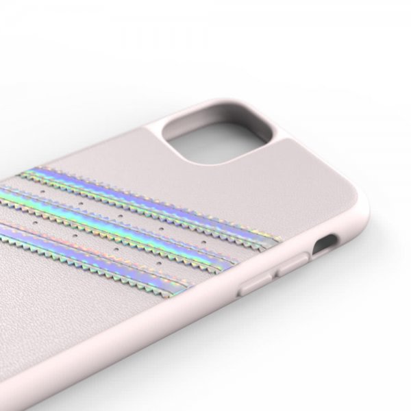Adidas iPhone 11 -suojakuori tai Moulded Case FW19 Orchid Tint Holographic