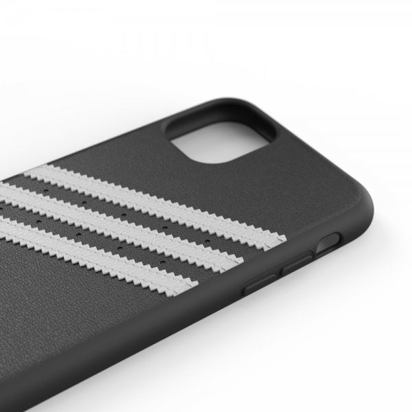Adidas iPhone 11 -suojakuori OR Moulded Case PU FW19 Musta Valkoinen