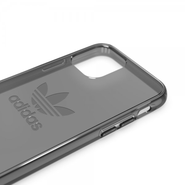 Adidas iPhone 11 Pro Kuori OR Protective Clear Case FW19 Smokey Black