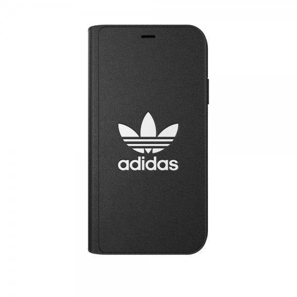 Adidas iPhone Xr Kotelo TAI Booklet Case BASIC FW18 Musta Valkoinen Logo