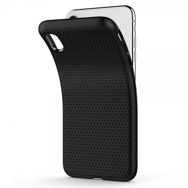 Spigen iPhone Xr Kuori Liquid Air Mattamusta