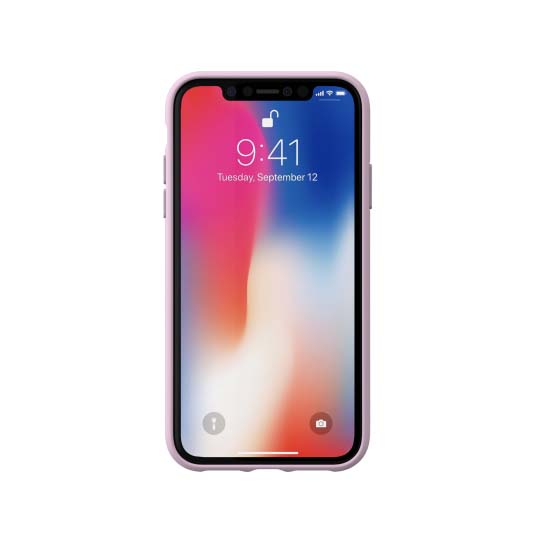 Adidas iPhone Xr Kuoret OR Moulded Case Canvas FW18 Clear Pink