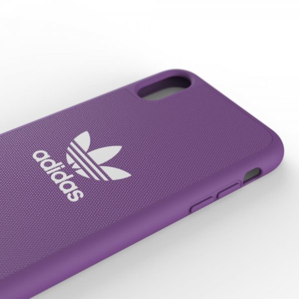Adidas iPhone Xr Kuoret OR Trefoil Snap Case Canvas SS19 Active Purple