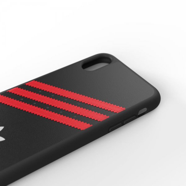 Adidas iPhone Xr Kuoret OR Moulded Case FW18 Musta Punainen