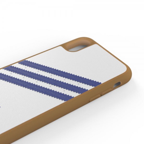 Adidas iPhone Xr Kuoret OR Moulded Case PU SS19 Valkoinen Sininen