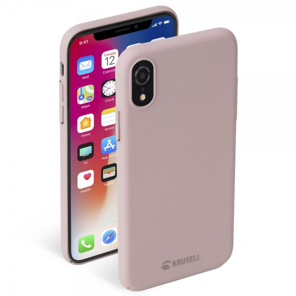 Krusell iPhone Xr Kuori Sandby Cover Dusty Pink