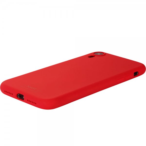 holdit iPhone Xr -silikonisuoja, Ruby Red