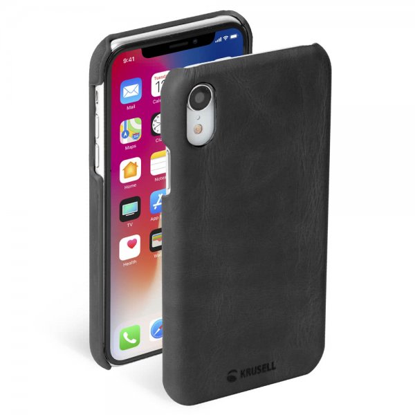 Krusell iPhone Xr Kuori Sunne Cover Vintage Black