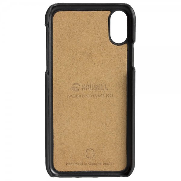 Krusell iPhone Xr Kuori Sunne Cover Vintage Black