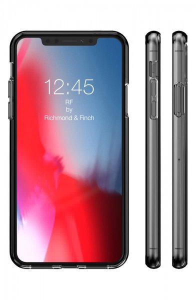Richmond & Finch iPhone Xr -kuori läpinäkyvä