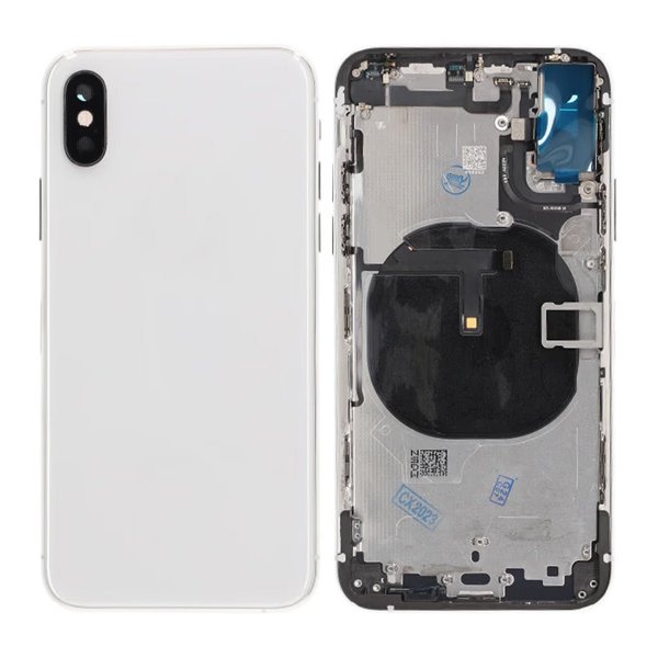 iPhone XS Takakansi ja Kehys Premium - Hopea