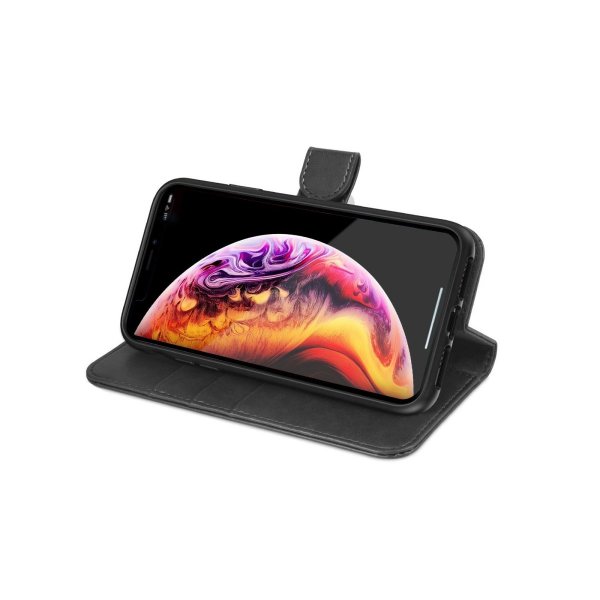 iPhone Xs Max Kotelo Magneettinen Irrotettava Kuori Musta