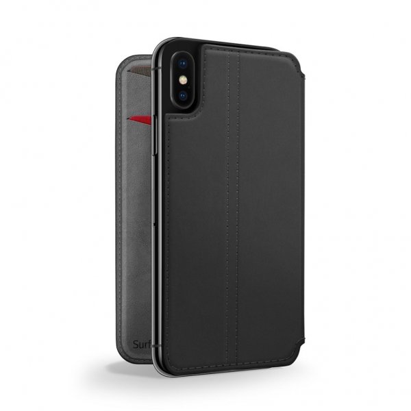 Twelve South iPhone Xs Max Lompakkokotelo SurfacePad Musta