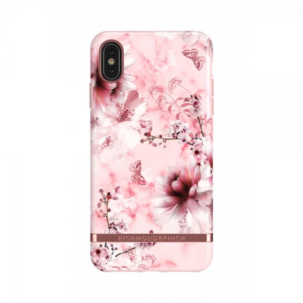 Richmond & Finch iPhone Xs Max kuoret Pink Marble Floral
