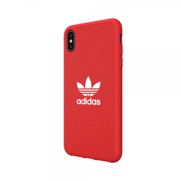 Adidas iPhone Xs Max Kuori OR Moulded Case Canvas FW19 Scarlet