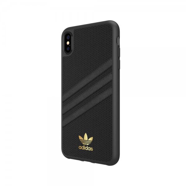 Adidas iPhone Xs Max Kuori OR Moulded Case PU SS19 Musta