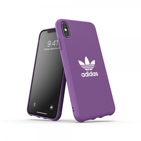 Adidas iPhone Xs Max Kuori OR Moulded Case SS19 CANVAS Violetti
