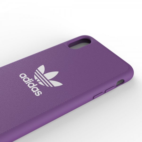 Adidas iPhone Xs Max Kuori OR Moulded Case SS19 CANVAS Violetti