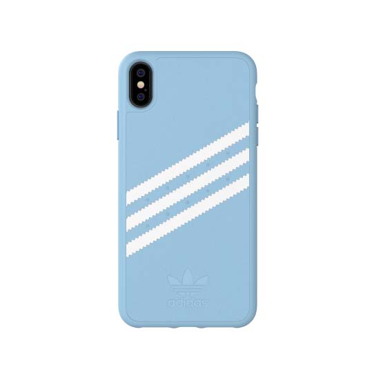 Adidas iPhone Xs Max Kuori OR Moulded Case Suede FW18 Vaaleansininen