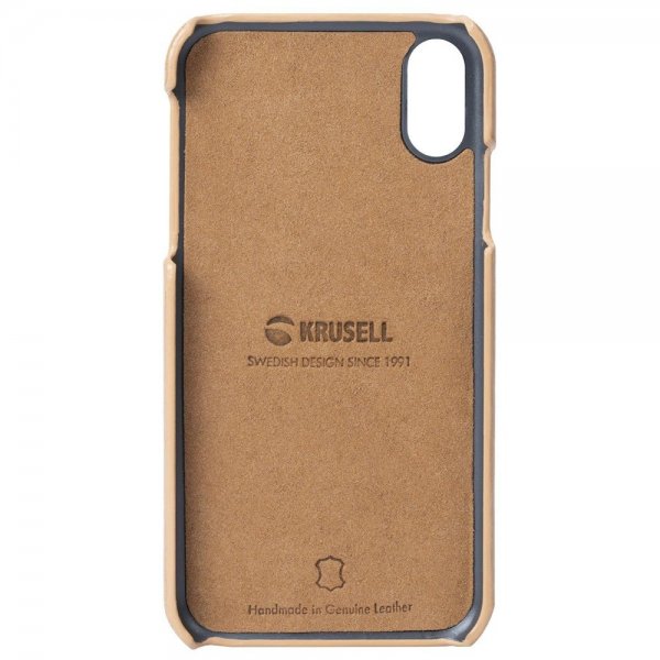 Krusell iPhone Xs Max Suojakuori Sunne Cover Nude