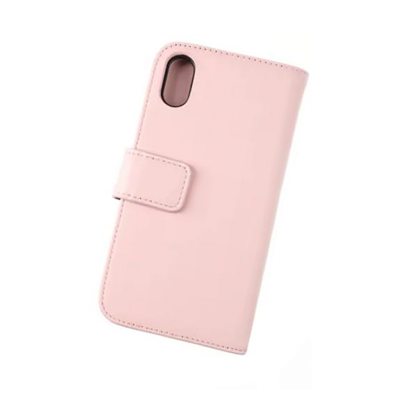 Rvelon iPhone X/iPhone Xs Kotelo Aito Nahka Pinkki