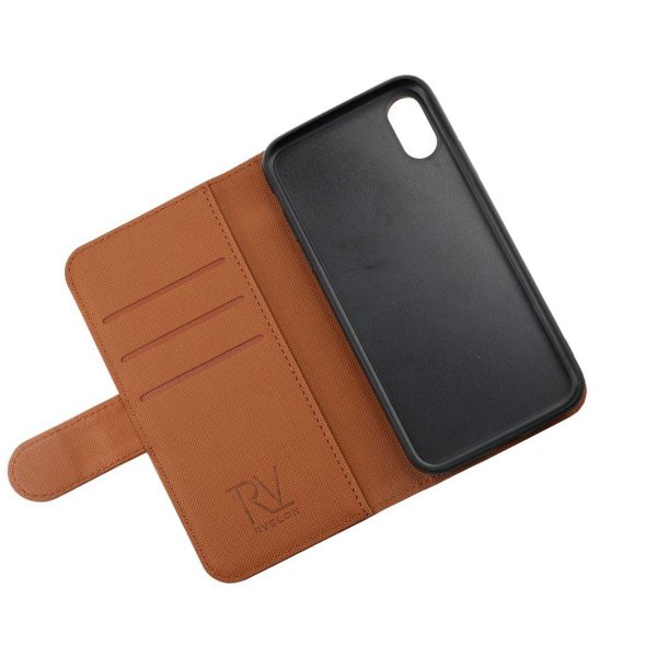 Rvelon iPhone X/iPhone Xs Magneettisesti Irrotettava Kuori Ruskea