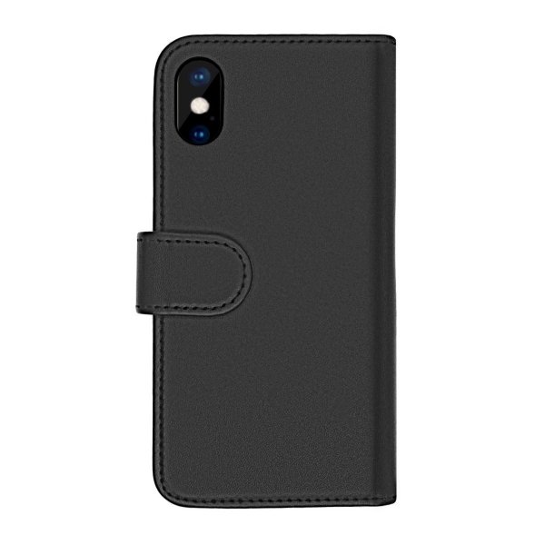 Rvelon iPhone X/iPhone Xs -kotelo, magneettisesti irrotettava kuori, musta