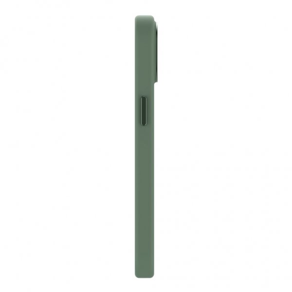 Decoded iPhone 15 Pro Max Kuori Silikoni Takakansi Sage Leaf Green