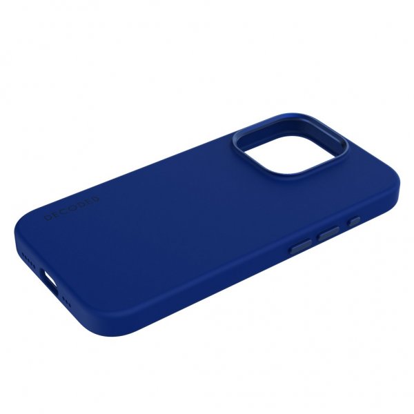 Decoded iPhone 15 Pro -silikonikuori, Galactic Blue