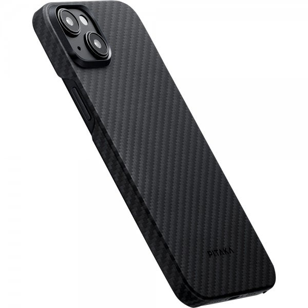 Pitaka iPhone 15 Plus Suojakuori MagEZ Case 4 Musta/Harmaa Twill
