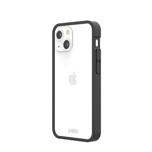 Pela iPhone 13 Mini Suojakuori Kirkas Musta