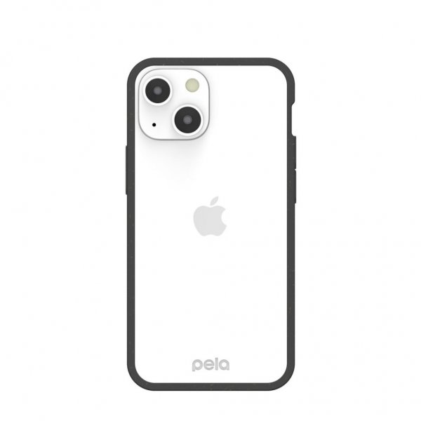 Pela iPhone 13 Mini -kuori, läpinäkyvä vihreä
