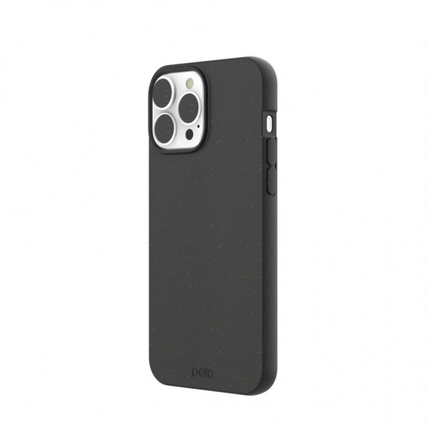 Pela iPhone 13 Pro Max -kuori, ympäristöystävällinen, klassinen musta