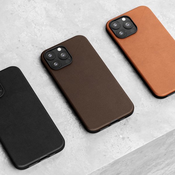 Journey iPhone 13 Pro Max -kotelo, aitoa nahkaa, MagSafe, tummanruskea