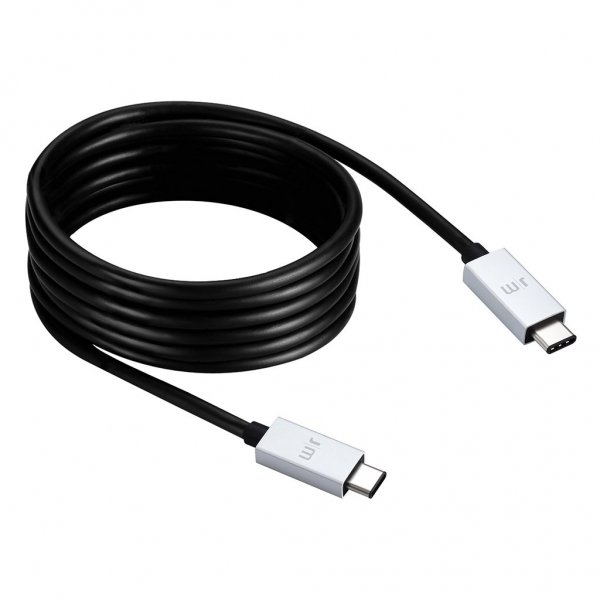 Just Mobile AluCable USB-C–USB-C-kaapeli 2 m