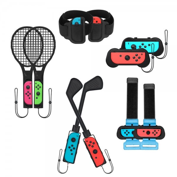 JYS NS215 10-in-1 Sporttarvikesarja Nintendo Switchille
