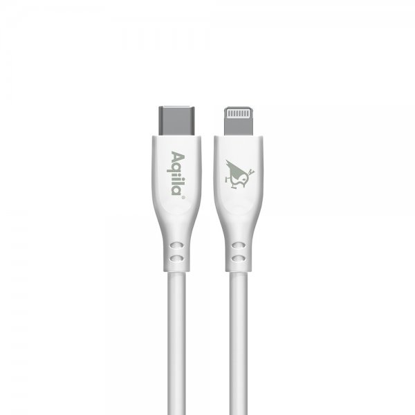 Aqiila Kabel Cablebird CS22 USB-C–Lightning 60W 2m valkoinen