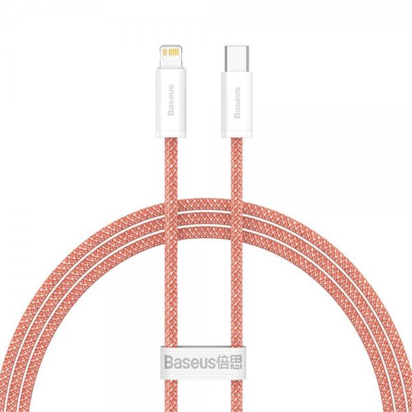Baseus Dynamic Series USB-C–Lightning-kaapeli 1 m, oranssi