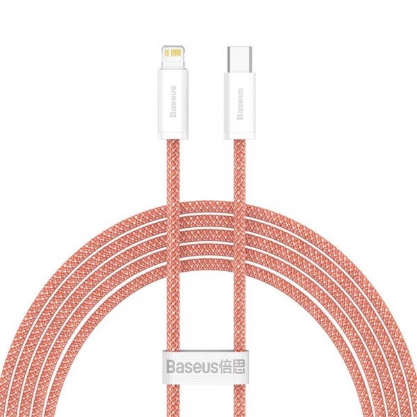 Baseus Dynamic Series USB-C–Lightning-kaapeli, 2 m, oranssi