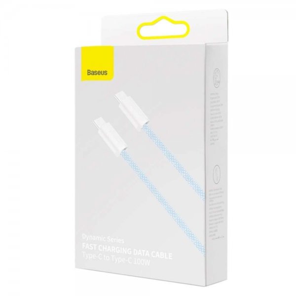 Baseus kaapeli Dynamic Series USB-C–USB-C 1 m, sininen